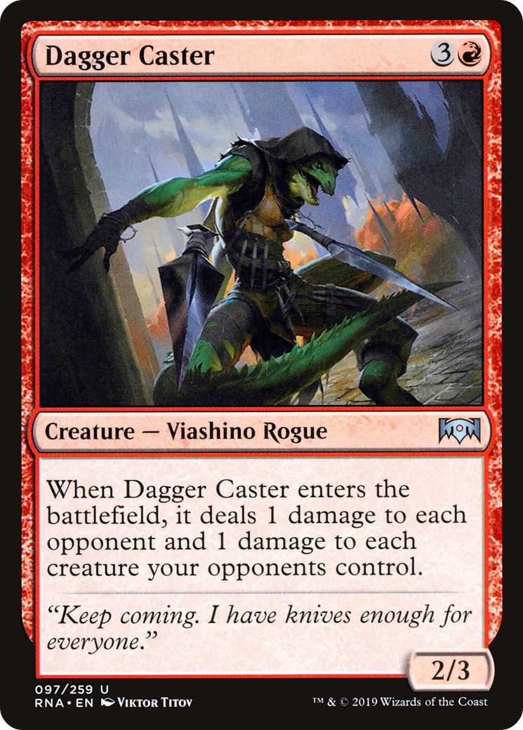 Image of Dagger Caster (RNA-097) - Ravnica Allegiance