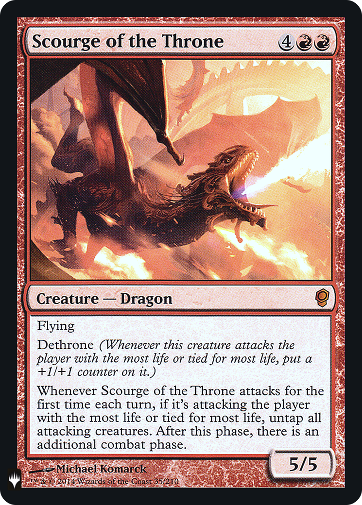Image of Scourge of the Throne (PLST-CNS-35) - The List