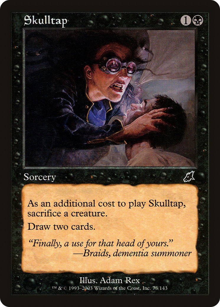 Image of Skulltap (SCG-073) - Scourge Foil
