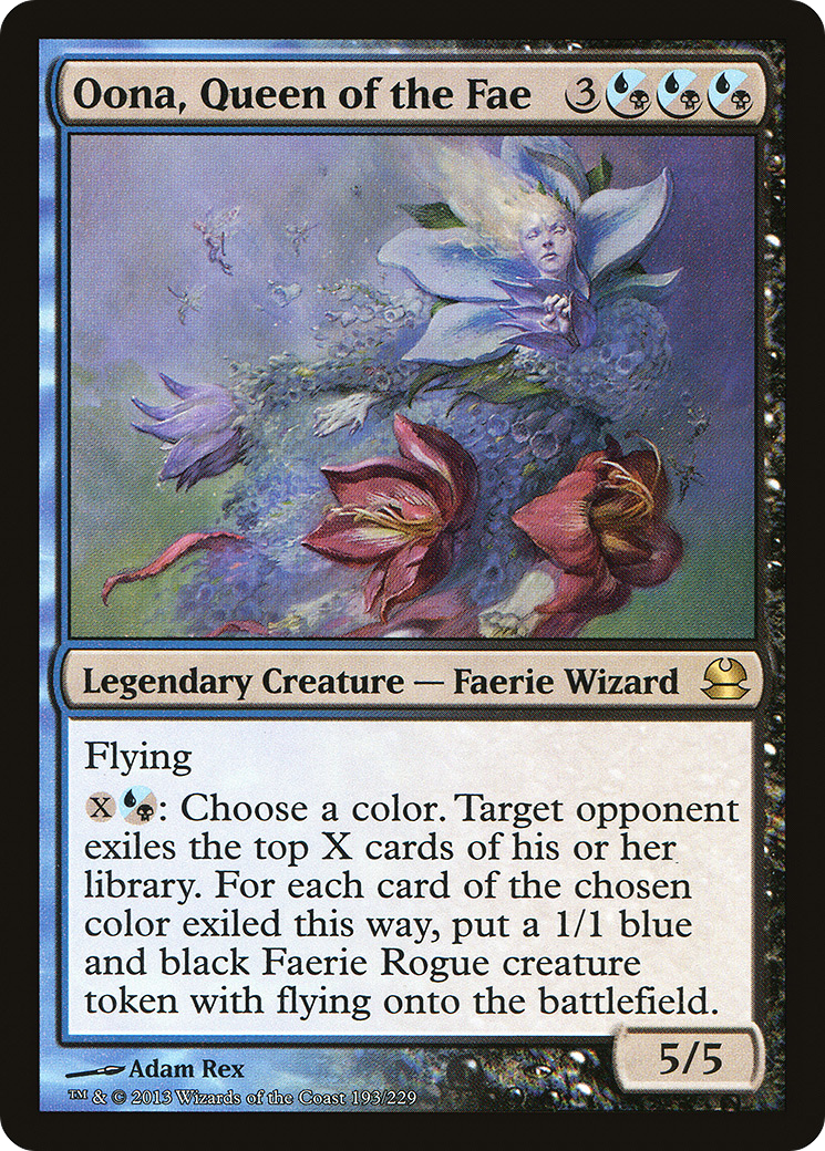Image of Oona, Queen of the Fae (MMA-193) - Modern Masters Foil