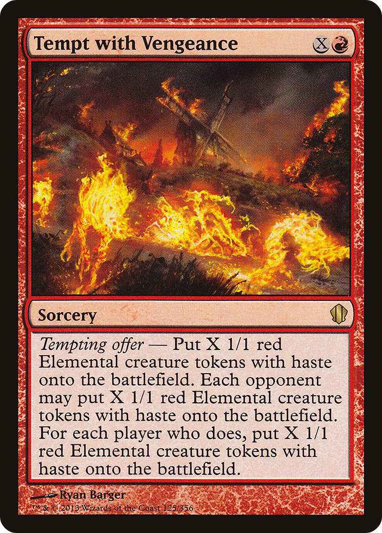 Image of Tempt with Vengeance (C13-125) - Commander 2013
