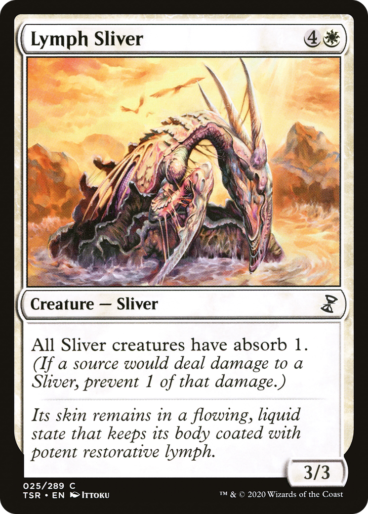 Image of Lymph Sliver (TSR-025) - Time Spiral Remastered Foil