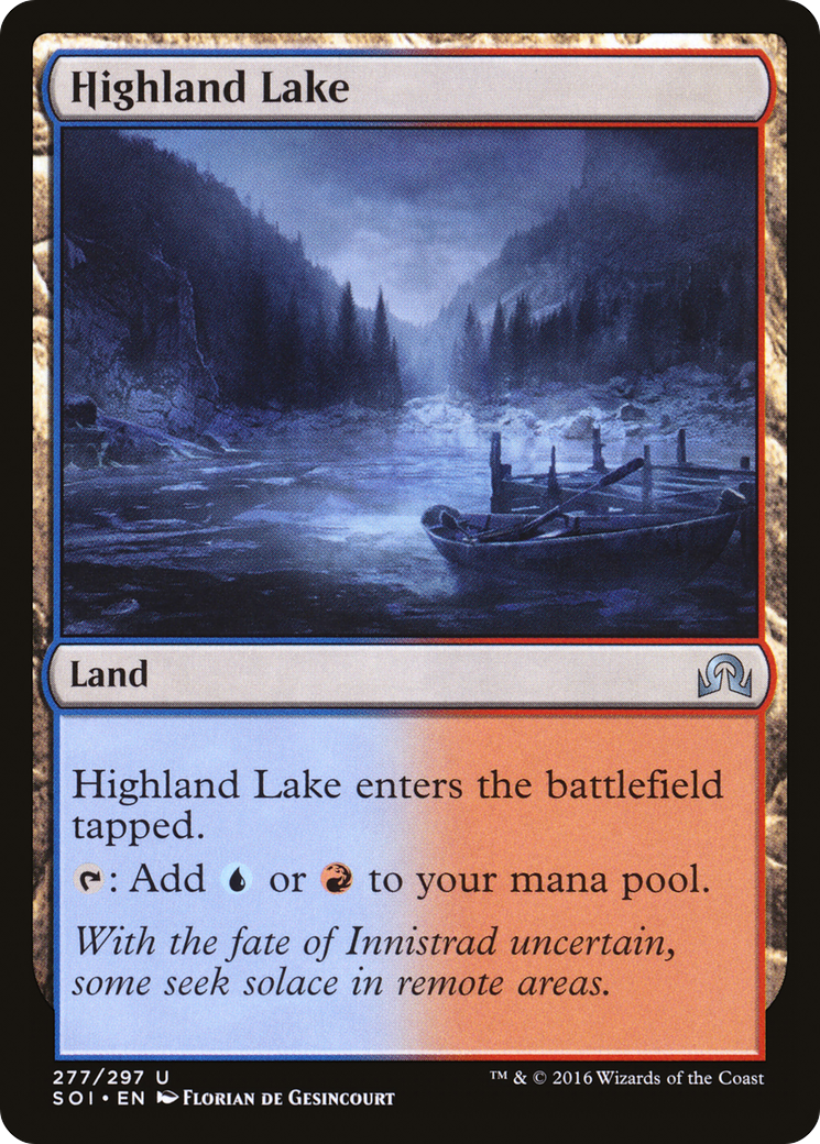 Image of Highland Lake (SOI-277) - Shadows over Innistrad Foil