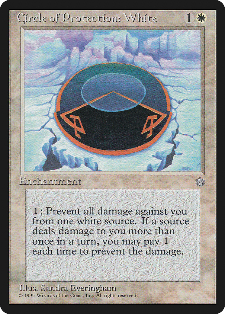 Image of Circle of Protection: White (ICE-) - Ice Age