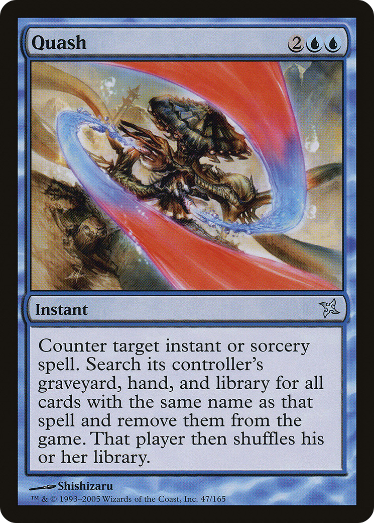 Image of Quash (BOK-047) - Betrayers of Kamigawa