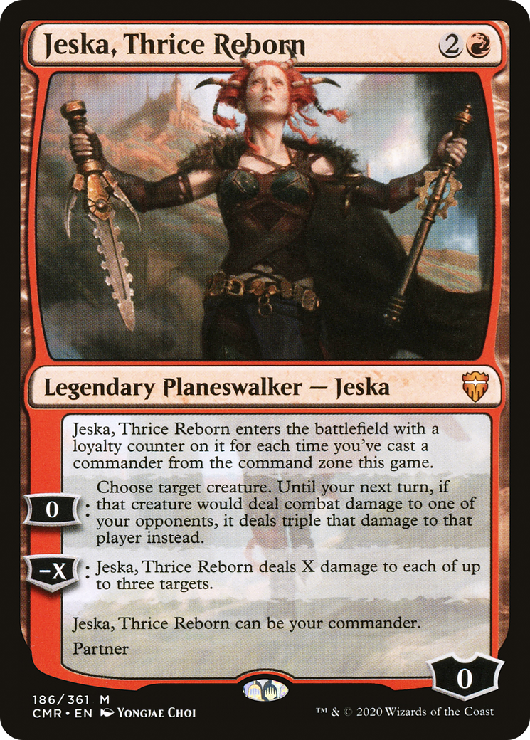 Image of Jeska, Thrice Reborn (CMR-186) - Commander Legends