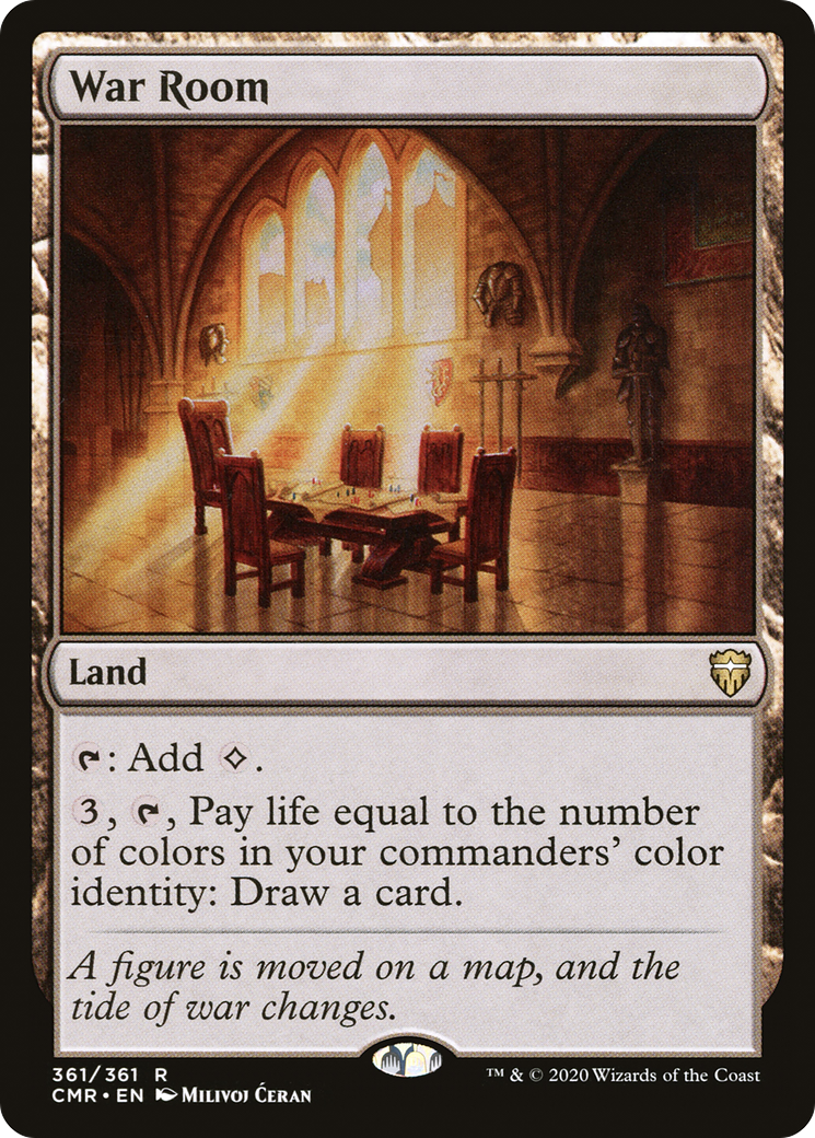 Image of War Room (CMR-361) - Commander Legends Foil