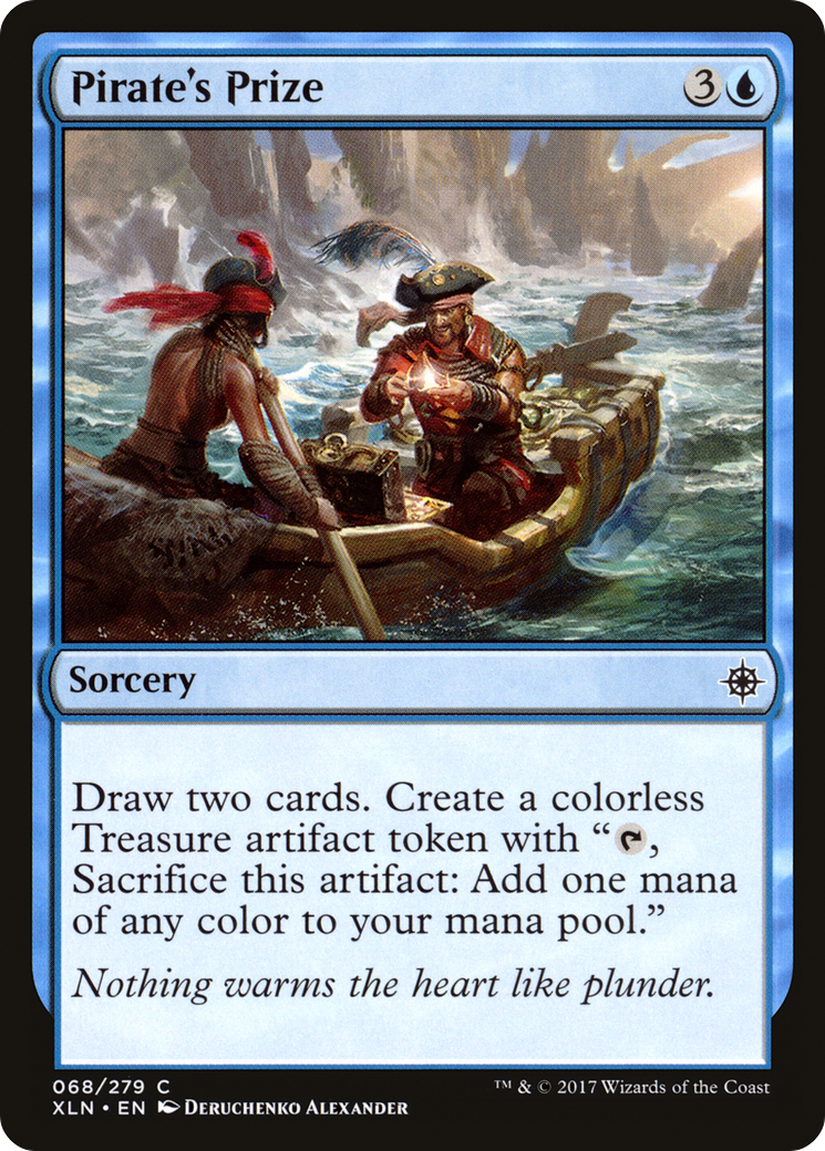 Image of Pirate's Prize (XLN-068) - Ixalan Foil