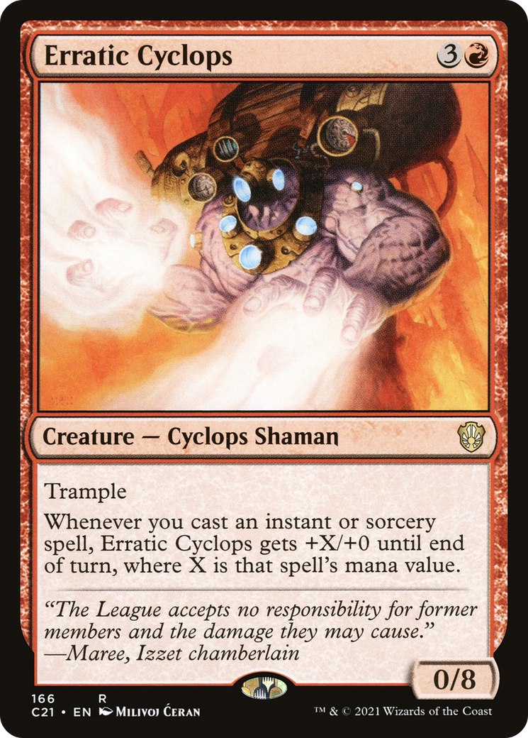 Image of Erratic Cyclops (C21-166) - Commander 2021