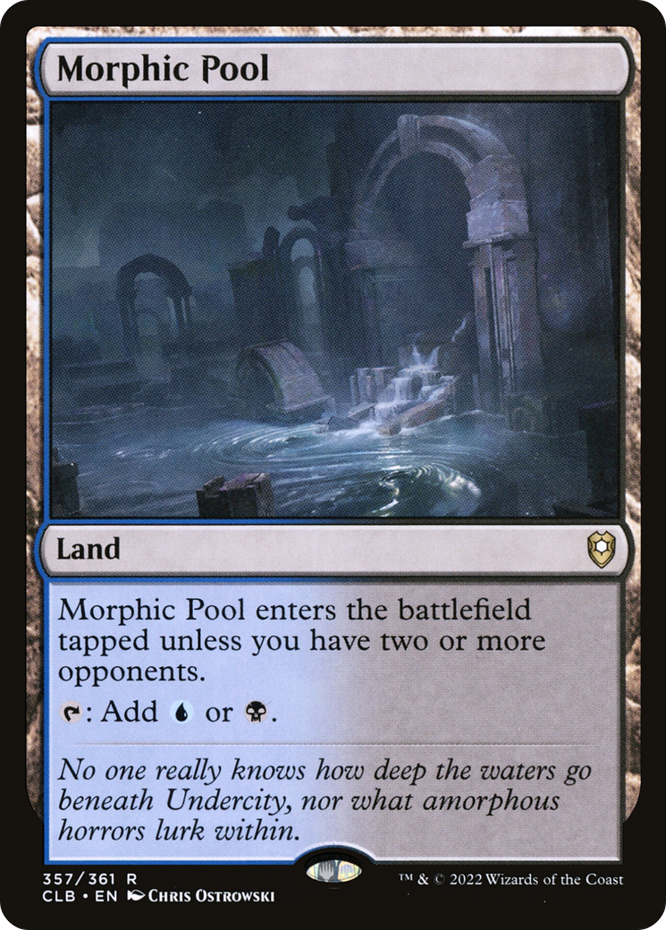 Image of Morphic Pool (CLB-357) - Commander Legends: Battle for Baldur's Gate Foil