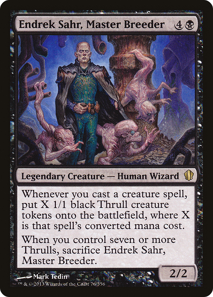 Image of Endrek Sahr, Master Breeder (C13-076) - Commander 2013