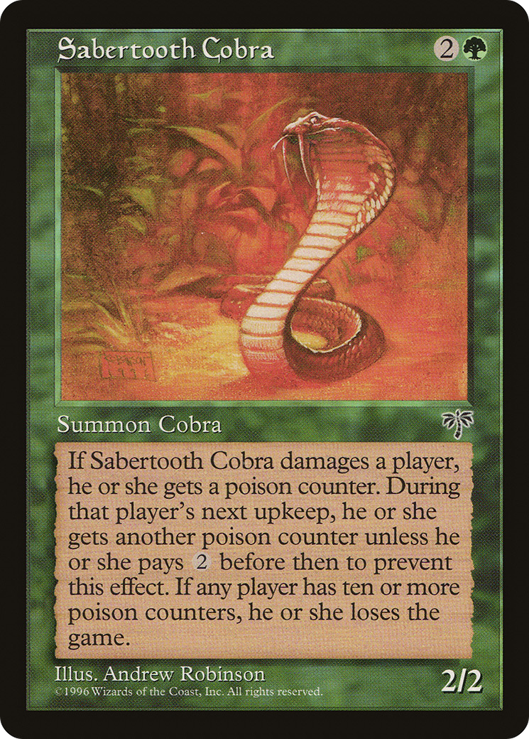 Image of Sabertooth Cobra (MIR-) - Mirage