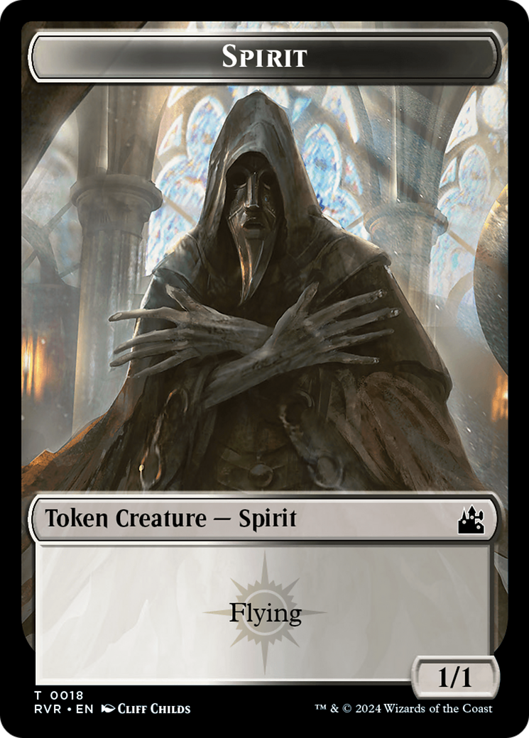 Image of Spirit (TRVR-018) - Ravnica Remastered Tokens Foil