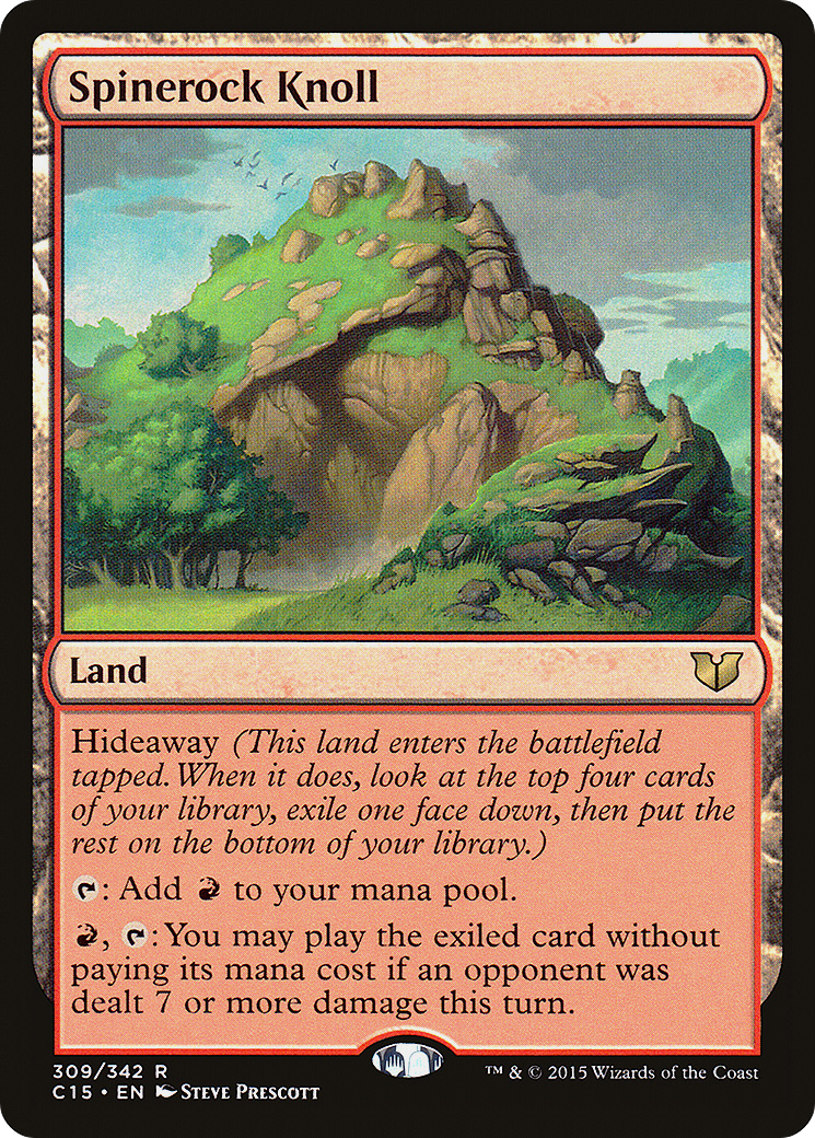 Image of Spinerock Knoll (C15-309) - Commander 2015