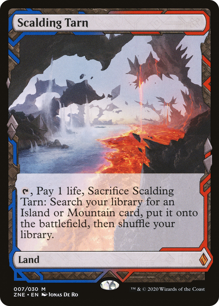 Image of Scalding Tarn (ZNE-007) - Zendikar Rising Expeditions Foil