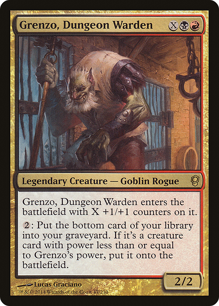 Image of Grenzo, Dungeon Warden (CNS-047) - Conspiracy