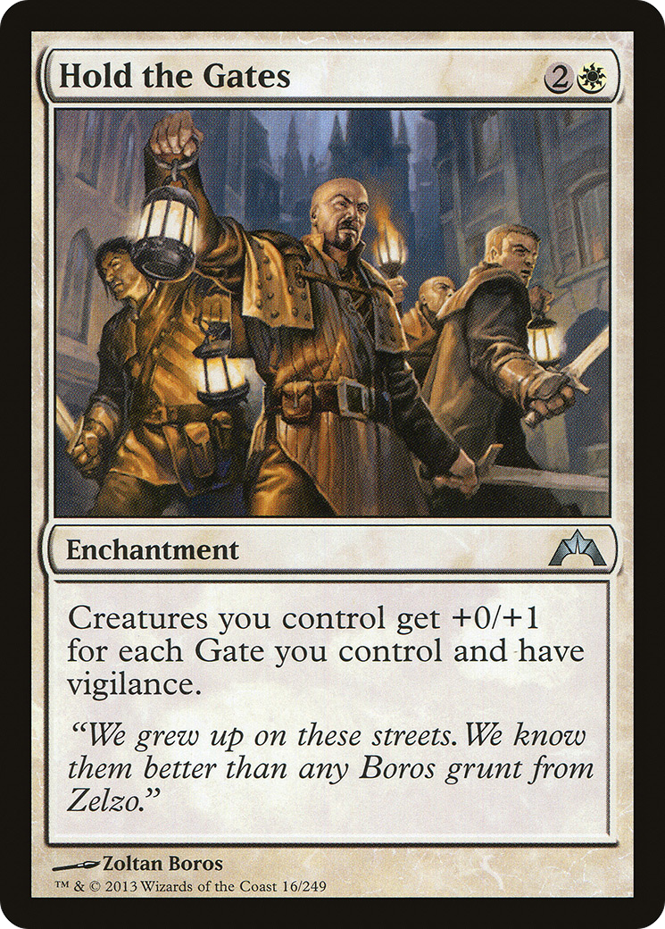 Image of Hold the Gates (GTC-016) - Gatecrash