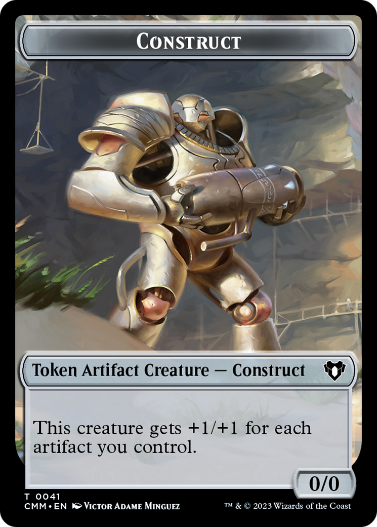 Image of Construct (TCMM-041) - Commander Masters Tokens