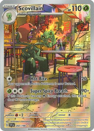 Image of Scovillain 202/198  - Holofoil SV01 Scarlet & Violet Base Set - Illustration Rare