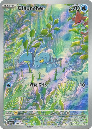 Image of Clauncher 205/198  - Holofoil SV01 Scarlet & Violet Base Set - Illustration Rare