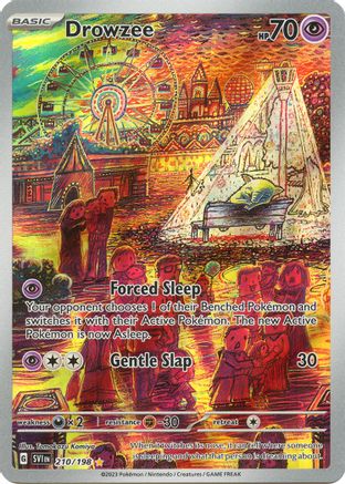 Image of Drowzee 210/198  - Holofoil SV01 Scarlet & Violet Base Set - Illustration Rare