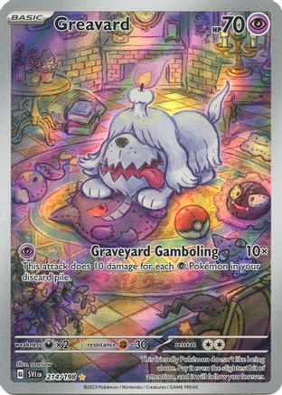 Image of Greavard 214/198  - Holofoil SV01 Scarlet & Violet Base Set - Illustration Rare