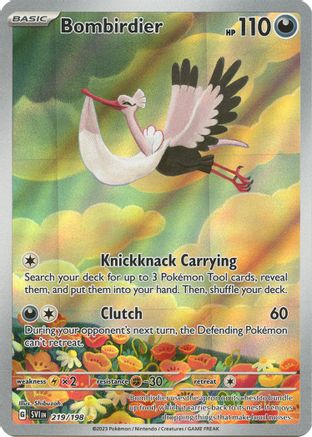 Image of Bombirdier 219/198  - Holofoil SV01 Scarlet & Violet Base Set - Illustration Rare