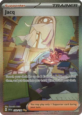 Image of Jacq 250/198  - Holofoil SV01 Scarlet & Violet Base Set - Special Illustration Rare