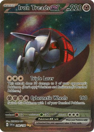 Image of Iron Treads ex 248/198  - Holofoil SV01 Scarlet & Violet Base Set - Special Illustration Rare