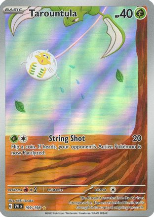 Image of Tarountula 199/198  - Holofoil SV01 Scarlet & Violet Base Set - Illustration Rare