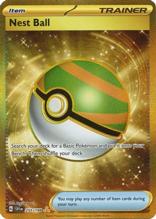 Image of Nest Ball 255/198  - Holofoil SV01 Scarlet & Violet Base Set - Hyper Rare