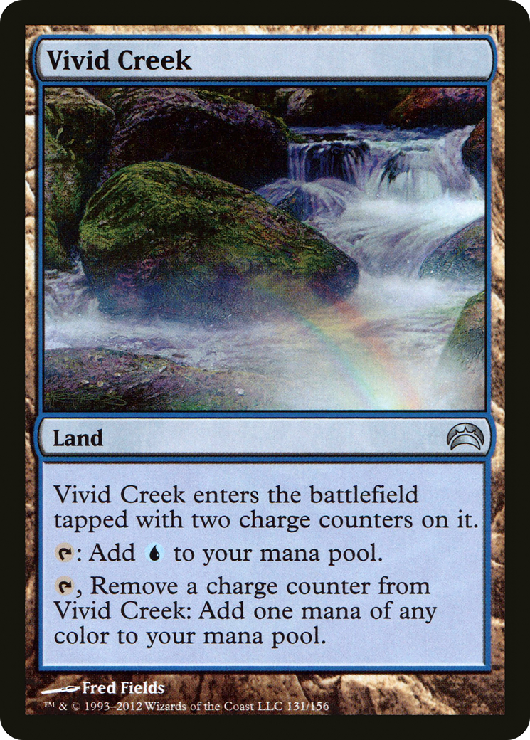 Image of Vivid Creek (PC2-131) - Planechase 2012 Foil