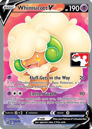 Image of Whimsicott V 160/172  - Holofoil Prize Pack Series Cards - Promo