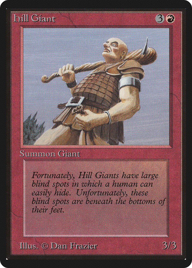 Image of Hill Giant (LEB-) - Limited Edition Beta
