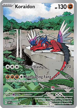Image of Koraidon (Pokemon Center Exclusive) 014  - Holofoil SV Scarlet & Violet Promo Cards - Promo