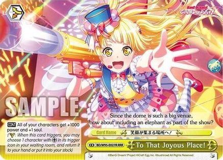 Image of To That Joyous Place! (RRR) (BD/W95-E027R RRR) - BanG Dream! Girls Band Party! 5th Anniversary