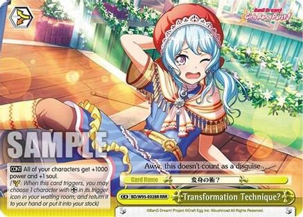Image of Transformation Technique? (RRR) (BD/W95-E028R RRR) - BanG Dream! Girls Band Party! 5th Anniversary
