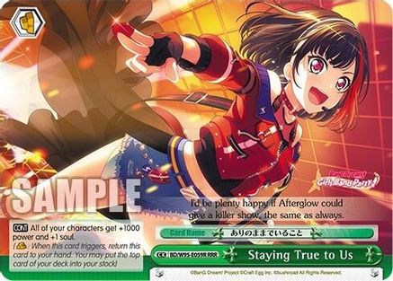 Image of Staying True to Us (RRR) (BD/W95-E059R RRR) - BanG Dream! Girls Band Party! 5th Anniversary