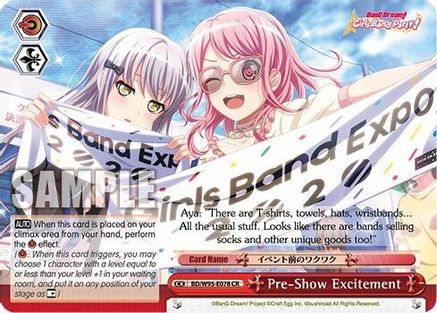 Image of Pre-Show Excitement (BD/W95-E078 CR) - BanG Dream! Girls Band Party! 5th Anniversary