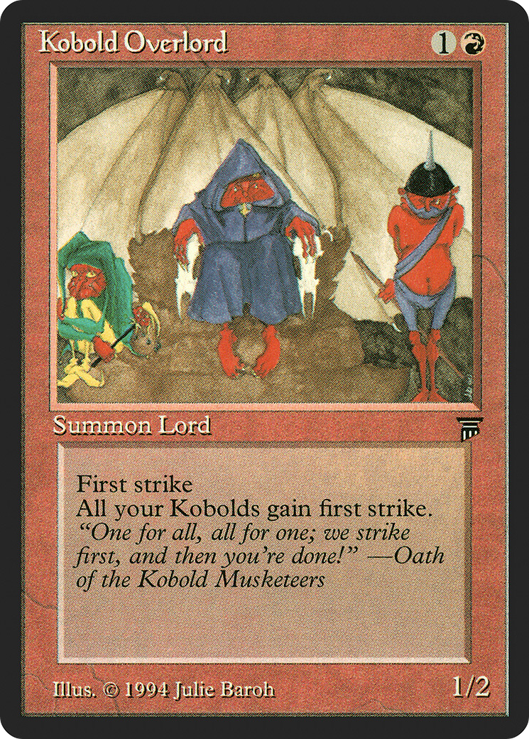 Image of Kobold Overlord (LEG-) - Legends