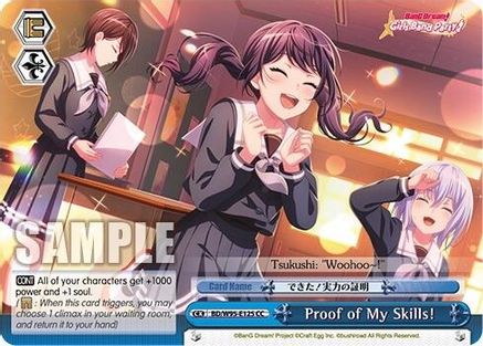 Image of Proof of My Skills! (BD/W95-E125 CC) - BanG Dream! Girls Band Party! 5th Anniversary