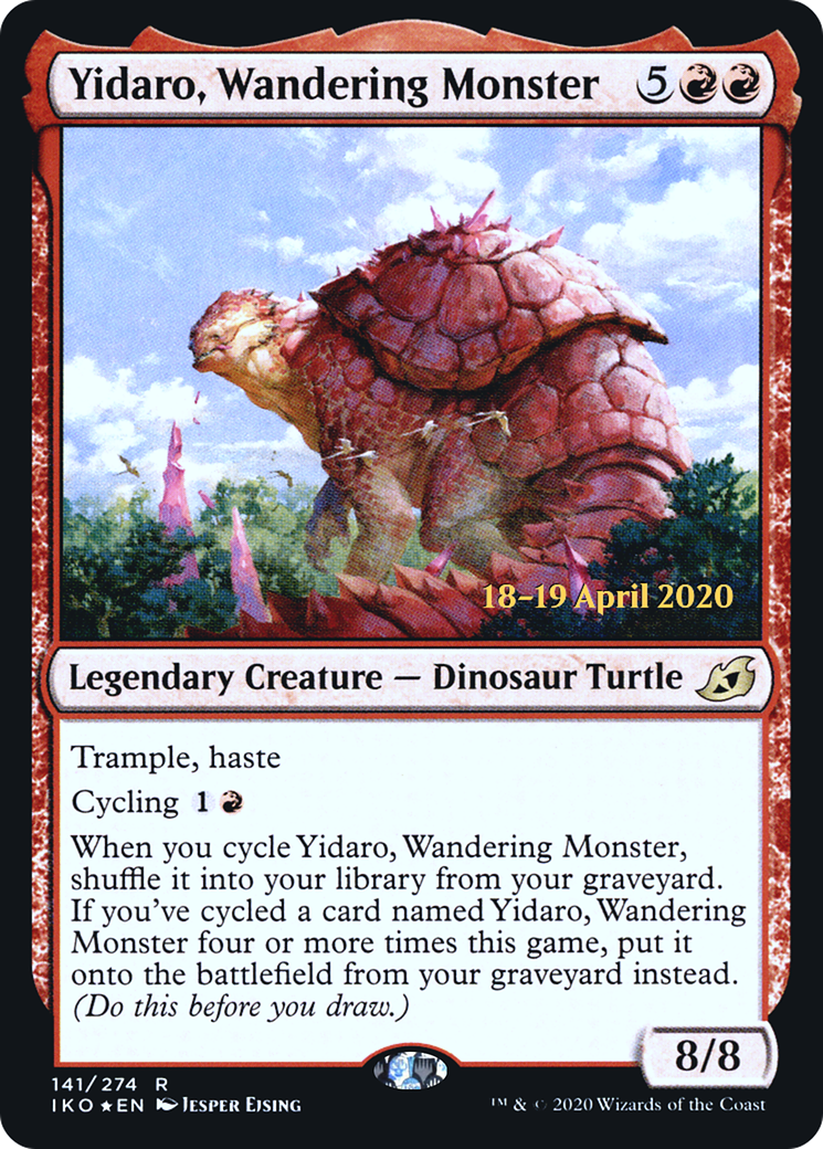 Image of Yidaro, Wandering Monster (PRE-141) - Ikoria: Lair of Behemoths Promos Foil