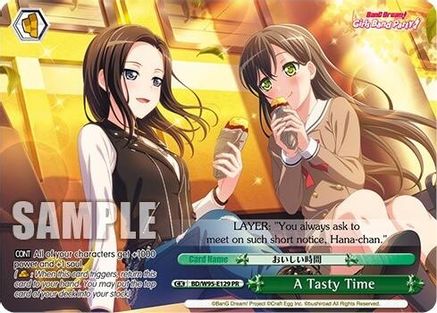 Image of A Tasty Time (PR) (BD/W95-E129 PR) - BanG Dream! Girls Band Party! 5th Anniversary