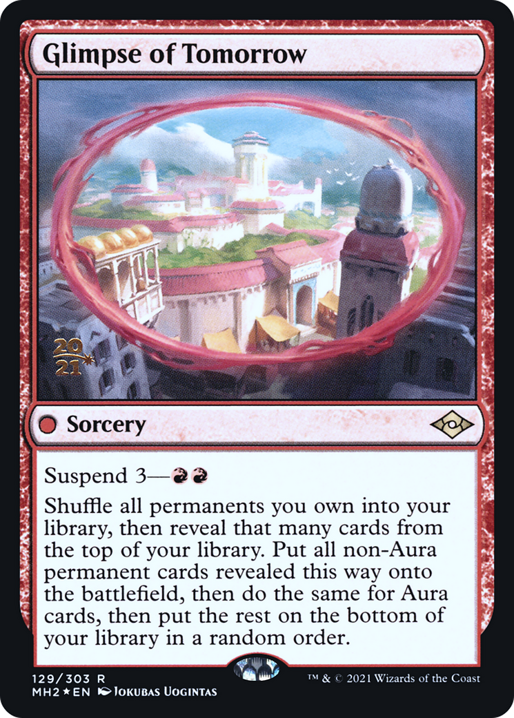 Image of Glimpse of Tomorrow (PRE-129) - Modern Horizons 2 Promos Foil
