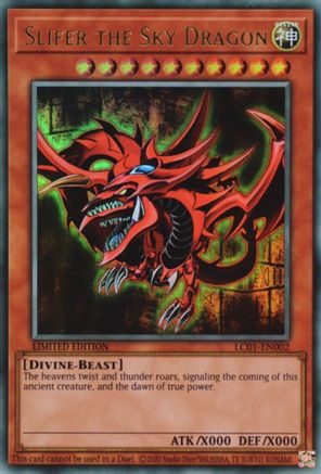 Image of Slifer the Sky Dragon (25th Anniversary Edition) (LC01-EN002) - Legendary Collection: 25th Anniversary Edition Limited