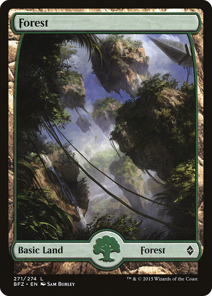 Image of Forest (271) - Full Art (BFZ-271) - Battle for Zendikar