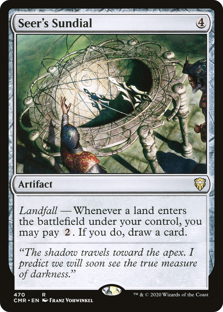 Image of Seer's Sundial (CMR-470) - Commander Legends