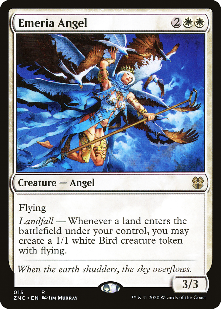 Image of Emeria Angel (ZNC-015) - Zendikar Rising Commander