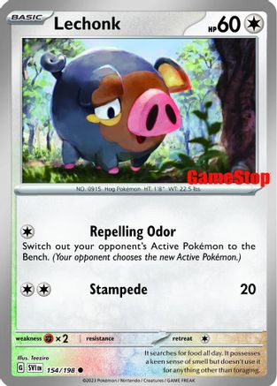 Image of Lechonk 154/198  Miscellaneous Cards & Products - Promo