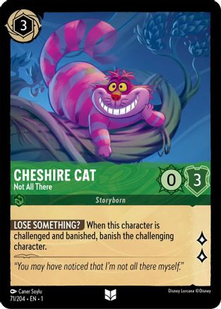 Image of Cheshire Cat - Not All There (71/204) - The First Chapter